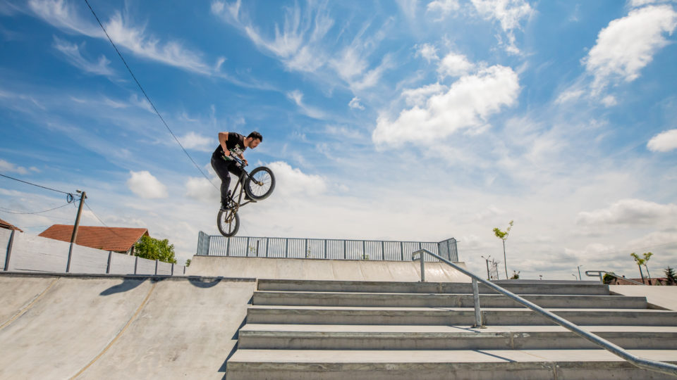Skate park-ul din zona Obor a fost redeschis